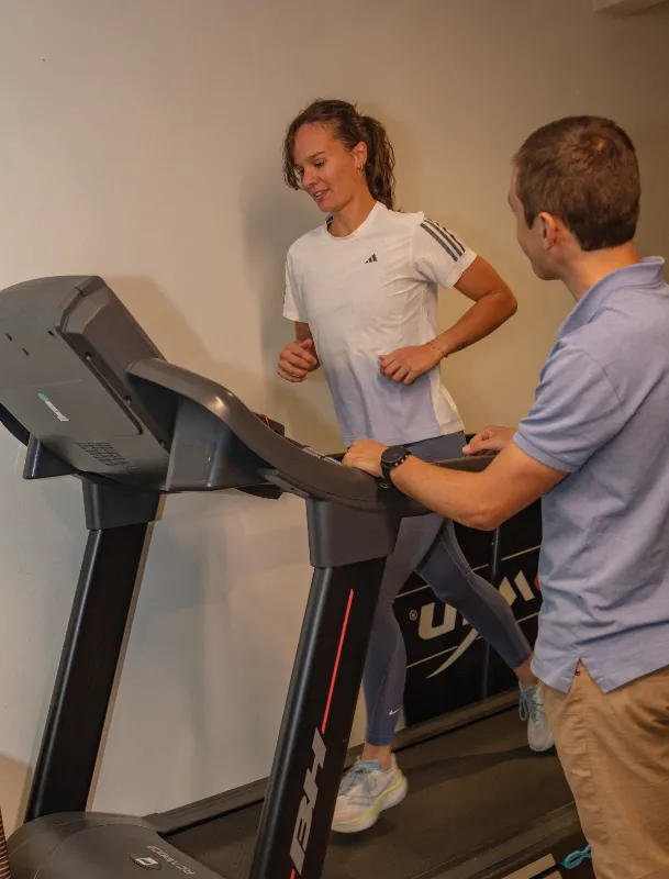 Réathlétisation suivi de blessure pyste