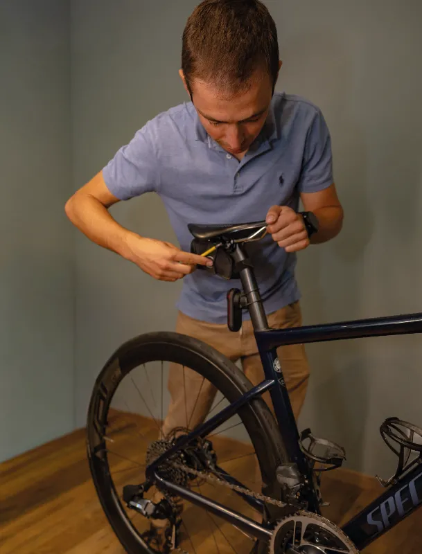 Réglages selle • étude posturale pyste